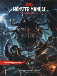 MONSTER MANUAL NM! 5E 5.0 D&D Monstrous Appendix Dungeons Dragons 5th Edition - Picture 1 of 2