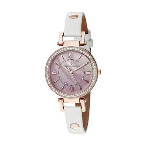 CHRISTIAN VAN SANT Womens Watch Petite Leather Swiss Quartz Mother of Pearl Dial - Picture 1 of 2