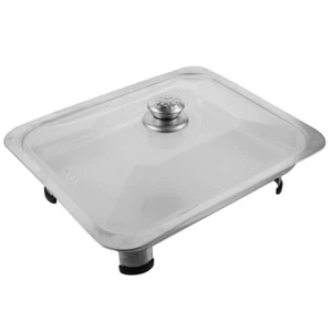 Stainless Steel Dinner Plate Buffet Tray Food Holding for Banquet - Picture 1 of 12