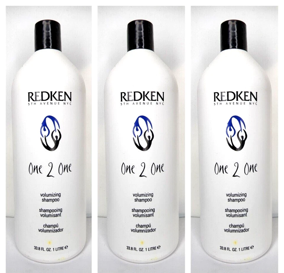 CHAMPÚ VOLUMINIZADOR 3 Redken One 2 One 33,8 oz cada uno Foto 1 de 1