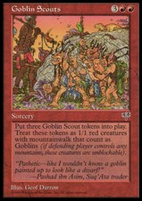Magic the Gathering MTG Goblin Scouts (178) Mirage   LP