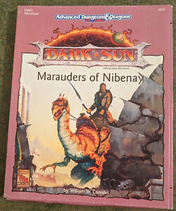 D&D : Dark Sun - Marauders of Nibenay module - COMPLETE