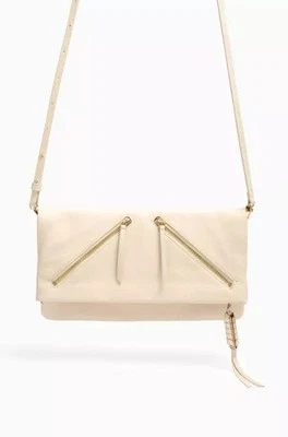 Bolso de Cuero Stella & Dot Covet Waverly Stone Nuevo en Paquete Original Casa rodante $228 Foto 1 de 4