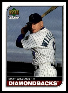 1998 Upper Deck Retro Matt Williams Arizona Diamondbacks #5 - Picture 1 of 2