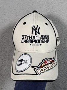 New York Yankees Hat Cap 27th World Series Champions 2009 Postseason New Era - Picture 1 of 9