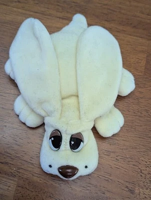 6.5 Inch Plush Stuffed Animal Toy Mini Pound Puppy Cream Brown Nose No Tags - Image 1 of 4