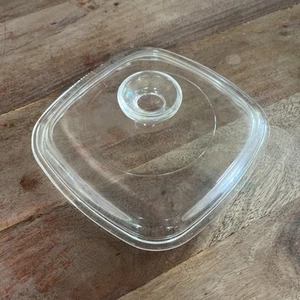Pyrex Quadratisch 7" Deckel nur A70 A für 1qt - 1,5qt Corning Ware Kasserolle - Bild 1 von 3
