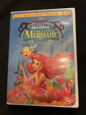 The Little Mermaid     (DVD, 1999)  Disney  Children's  Limited Issue  w/Insert - Image 1 of 4