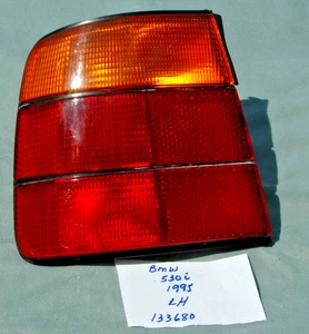 1989-1995 BMW 530i Tail Light w/ Bulbs Left Outer OEM 133680 - Picture 1 of 4