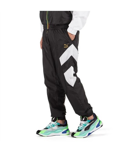 Puma Pantaloni da Pista Sportivi Uomo Unity Worldhood Nero Small