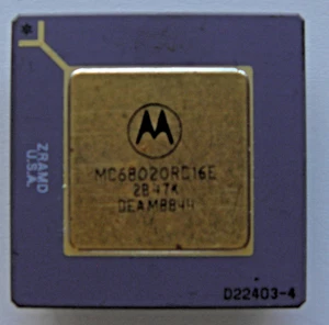 1 x MC68020RC 16E CPU - Bild 1 von 2