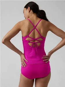 Athleta Triangle Tankini A-C, Electric Fuschia SMALL S, #531207 NEU - Bild 1 von 3