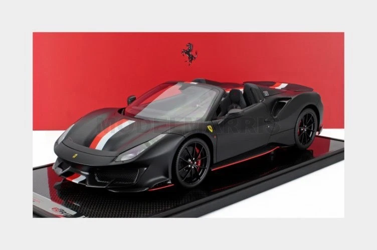 BBR-MODELS BBR1225CL FERRARI - 488 PISTA SPIDER N 16 PERSONAL CAR CHARLES LECLER - Immagine 1 di 2