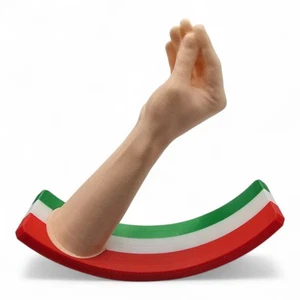 GESTO DE MANO ITALIANO 🇮🇹 Juguete de escritorio mecedor multicolor divertido decoración de oficina idea de regalo - Imagen 1 de 8