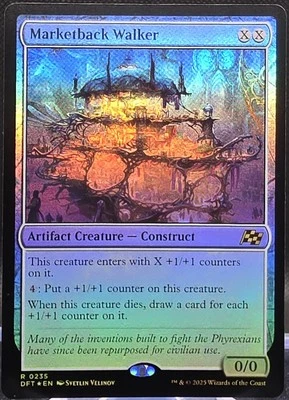 Marketback Walker #235 Aetherdrift Foil Rare - Image 1 of 2