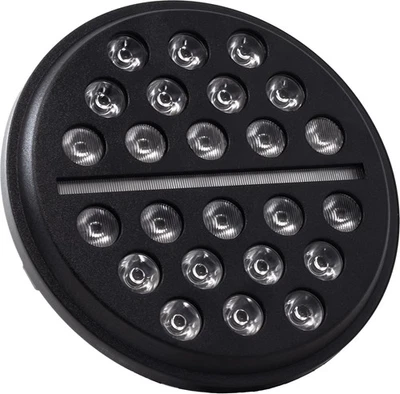 Letric Lighting Co. LLC-ILHC-7B 7 pulgadas Faro LED para Indian™ - Buck-Shot Foto 1 de 3