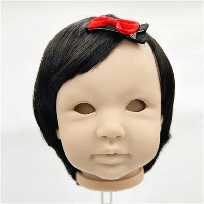 Silicone Realistic Reborn Baby Dolls Hair Wig Fits Doll Head Circumference - Image 1 of 4
