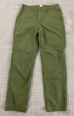 Gap Downtown Khaki Womens Chino Pants Green Size 2 - Image 1 of 4