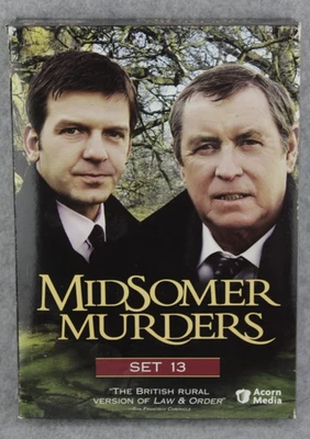 Midsomer Murder Set 13 DVD Box Set British Mystery Like New Disks FREE SHIP - Image 1 of 4