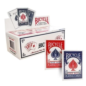 12 x Bicycle 807 Rider Back Poker Karten - Old Tuck Case 808 Spielkarten - Bild 1 von 3