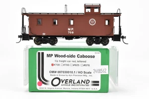 HO Brass OMI Overland Models MP Missouri Pacific Wood-Side Caboose F/P #708 - Picture 1 of 17