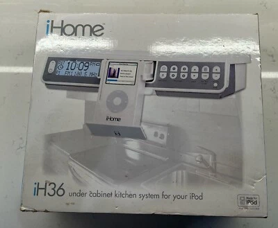 iHome iH36 Under Cabinet Kitchen System For iPod - Open Box. Includes Remote - Image 1 of 4