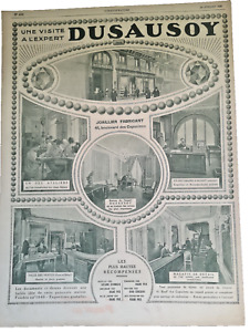 Publicité papier Joailler DUSAUSOY 1926
