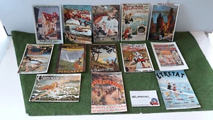 LOT 13 CARTES POSTALES ANCIENNES AFFICHES CHEMIN DE FER D'ORLEANS ET DE L'OUEST - Imagen 1 de 2