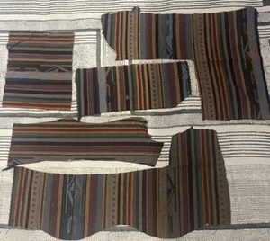 Pendleton wool fabric remnants lot, 5 Pieces, .05lb - Picture 1 of 14