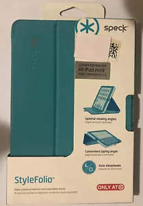 Speck Stylefolio iPad Mini/Mini2/Mini3 Adjustable Case ~ Turquoise Blue - Picture 1 of 2