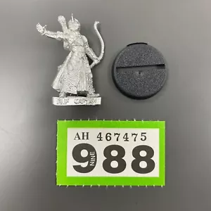 GALADHRIM ELF KOMMANDATOREN KAPITÄN MIT BOGEN METALL LOTR MITTELERDE - Bild 1 von 1