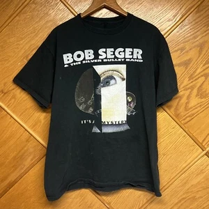 Bob Seger Shirt Vintage tshirt 2XL shirt 1996 It's A Mystery Tour Concert Black - Picture 1 of 12