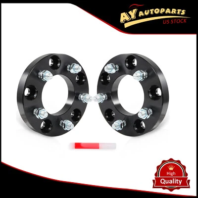 2X 1" 25mm 5x5.5 To 5x5 Wheel Adapters For Ford E-150 2003 2004 2005 2006 Dodge - Imagem 1 de 4