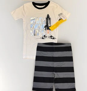 Carters Size 8 Boys NWT “Reach for the Stars” Co-Ord (New Shirt & Shorts Set) - Picture 1 of 6