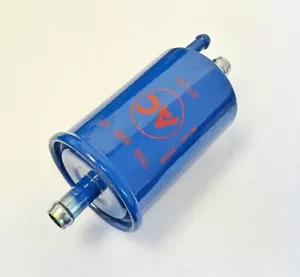 **BLOWOUT** Correct Blue Pontiac Fuel Filter 3/8" GF98 w/ Return Line Vapor SALE - Picture 1 of 3