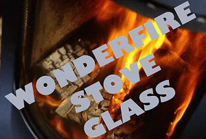 WONDERFIRE REPLACEMENT STOVE GLASS LIBERTY, SENATOR, PRESIDENT 5mm - Picture 1 of 5