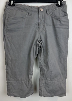 Mountain Hardwear Sz 8  Capri Pants Gray Gorpcore Outdoor - Image 1 of 4