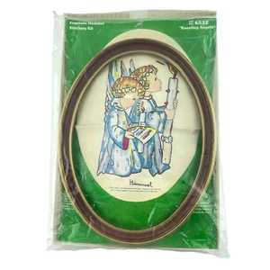 Paragon Hummel Needlework Stitchery Kneeling Angels Kit 65-32 Missing Needle - Picture 1 of 10