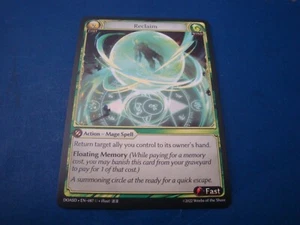 Grand Archive Reclaim DOASD EN-087 U NM/M - Picture 1 of 2