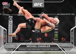 2024 TOPPS NOW UFC CARD MICHAEL CHANDLER #31 INCREDIBLE SLAM - Picture 1 of 1