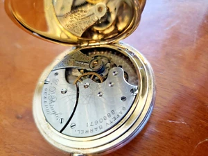 WALTHAM 6 SIZE GF HUNTER MODEL PRIVATE NAME DIAL AND MOVEMENT G.D PRINGLE 1898 - Picture 1 of 14