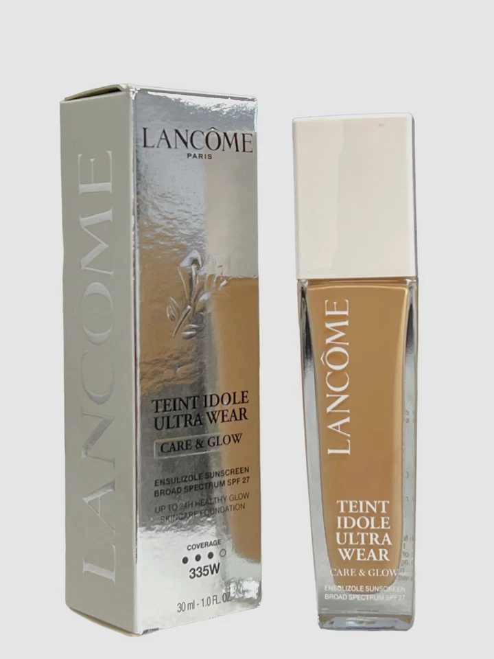 Lancôme Ultra Wear Care & Glow Serum Foundation in 335W 1 fl.oz.