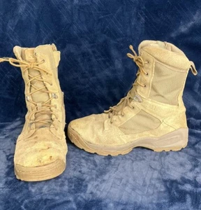 5.11 Tactical ATAC 2.0 ARID Boots Men’s 9.5 W WIDE Side Zip 8" Coyote 120 ISSUES - Picture 1 of 24