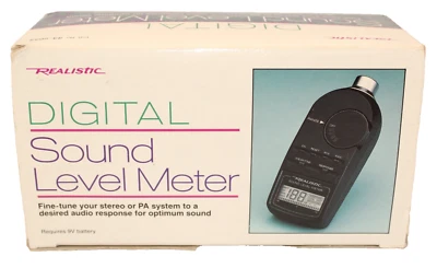 RARE NIB Realistic Radio Shack 33-2050 Digital Sound Level Meter New - Image 1 of 4