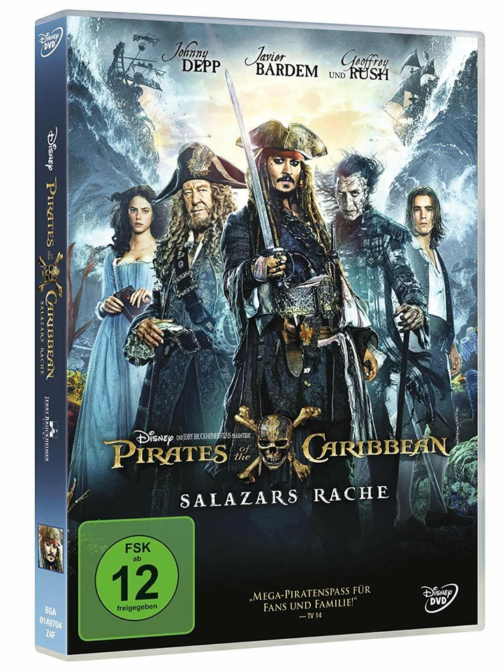 Piratas del Caribe 5 - Salazars Rache Disney (DVD) NUEVO EMBALAJE ORIGINAL - Imagen 1 de 1