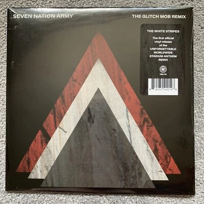 White Stripes / Seven Nation Army (BLACK- ETCHED/7 INCH) New Sealed - Image 1 of 2