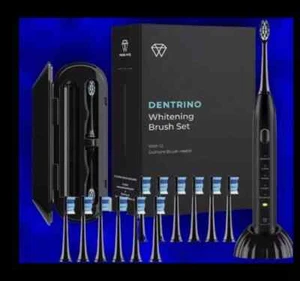 Dentrino Electric Toothbrush Kit w 12 Heads,5 Function: Brush,Whitening,Polish.. - Picture 1 of 8