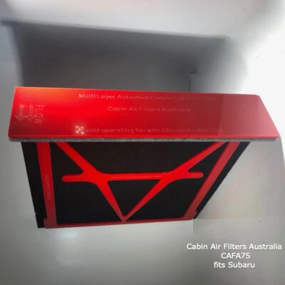 CABIN AIR FILTER suits SUBARU XV 2012-2018 3 STAGE CARBON CABIN AIR FILTER - image 1 of 4