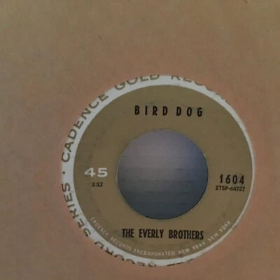 THE  EVERLY  BROTHERS  7"  45  SINGLE , ALL I HAVE TO DO HIS DREAM  /   BIRD DOG - Image 1 of 2