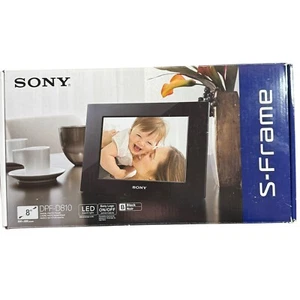 Sony DPF-D810 8" 800 x 600 Digital Picture Frame LED Backlight Orig Box Works! - Picture 1 of 15
